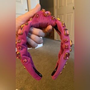 Breast Cancer Awareness Lele Sadoughi Knotted Headband
